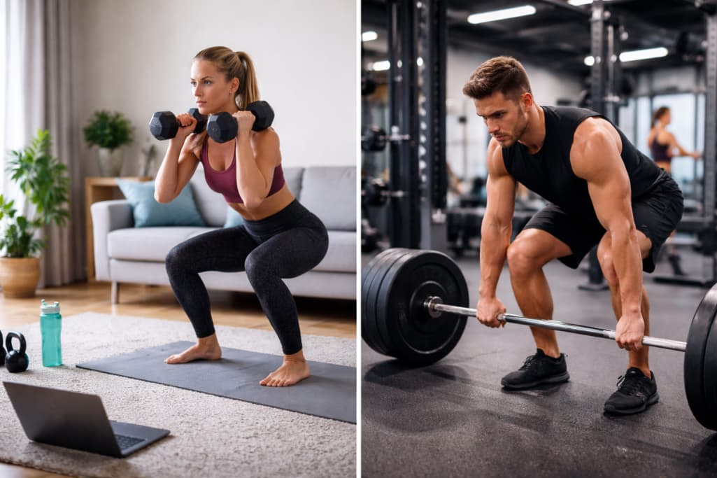 Trening w domu vs siłownia – gdzie łatwiej o kontuzję